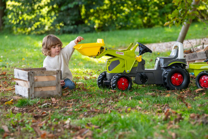 rolly toys Kid Claas Axos 240 Lader + Trailer